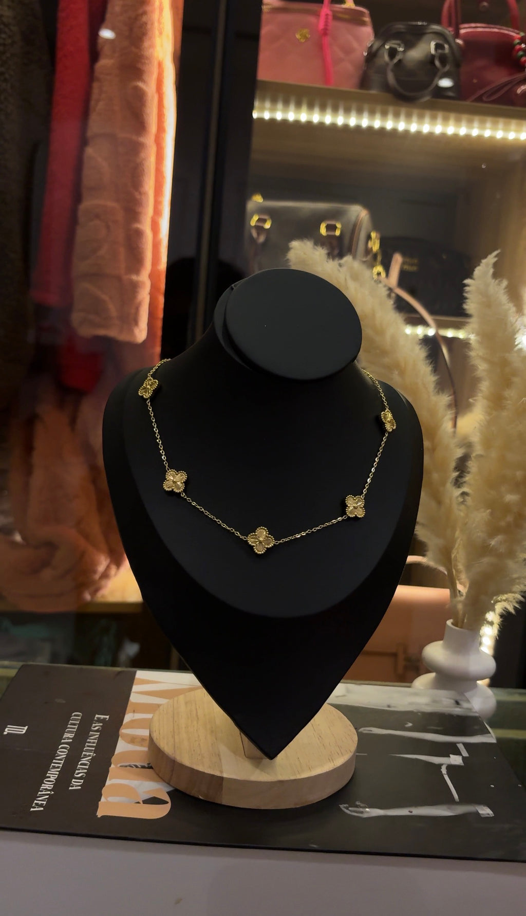 Gold Clove Necklace