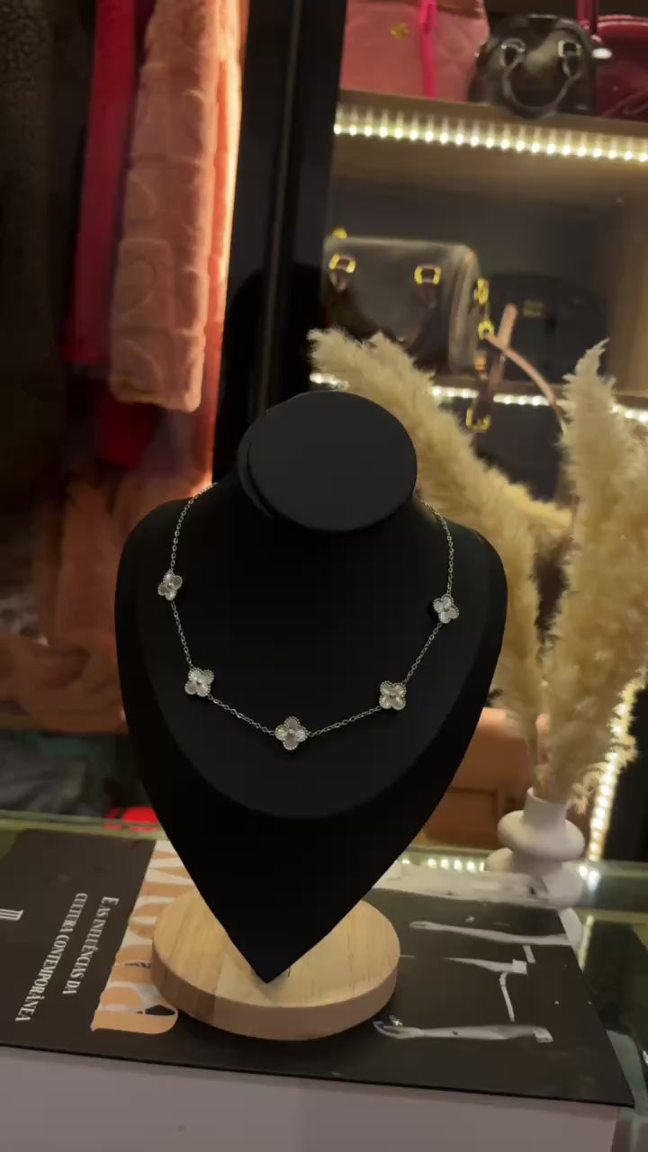 Silver Clove Necklace